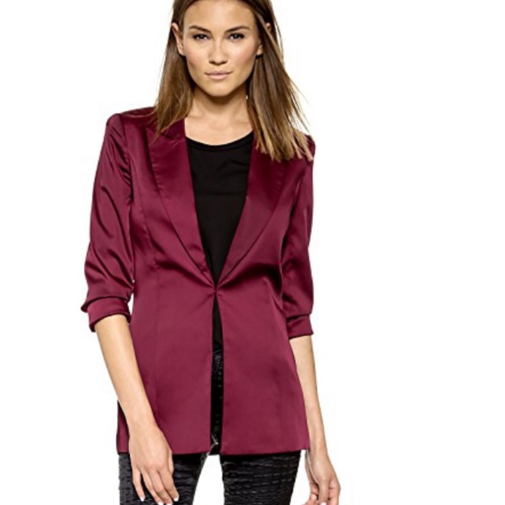 Pomegranate blazer